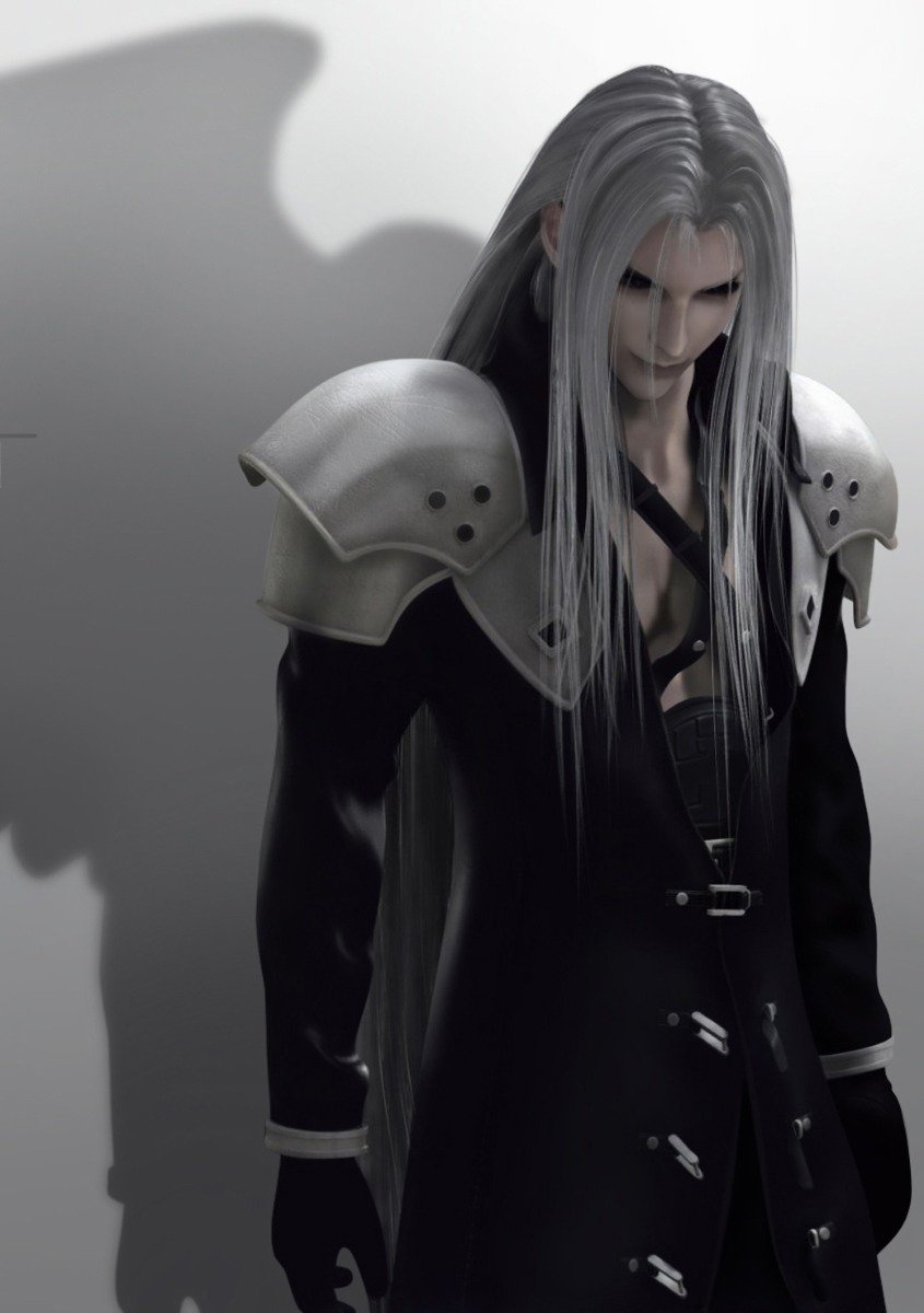 FF7 セフィロス　ポスター　アドベントチルドレン　ファイナルファンタジー 希少】ファイナルファンタジー7 FFⅦ ポスター Final Fantasy 7